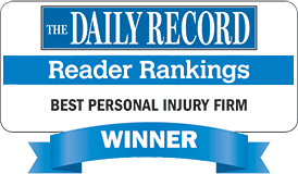 Daily Record Reading Rankings, Best Personal Injury Law Firm - D'Amore Personal Injury Lawyer Rankings Winner Logo - D'Amore Personal Injury Law