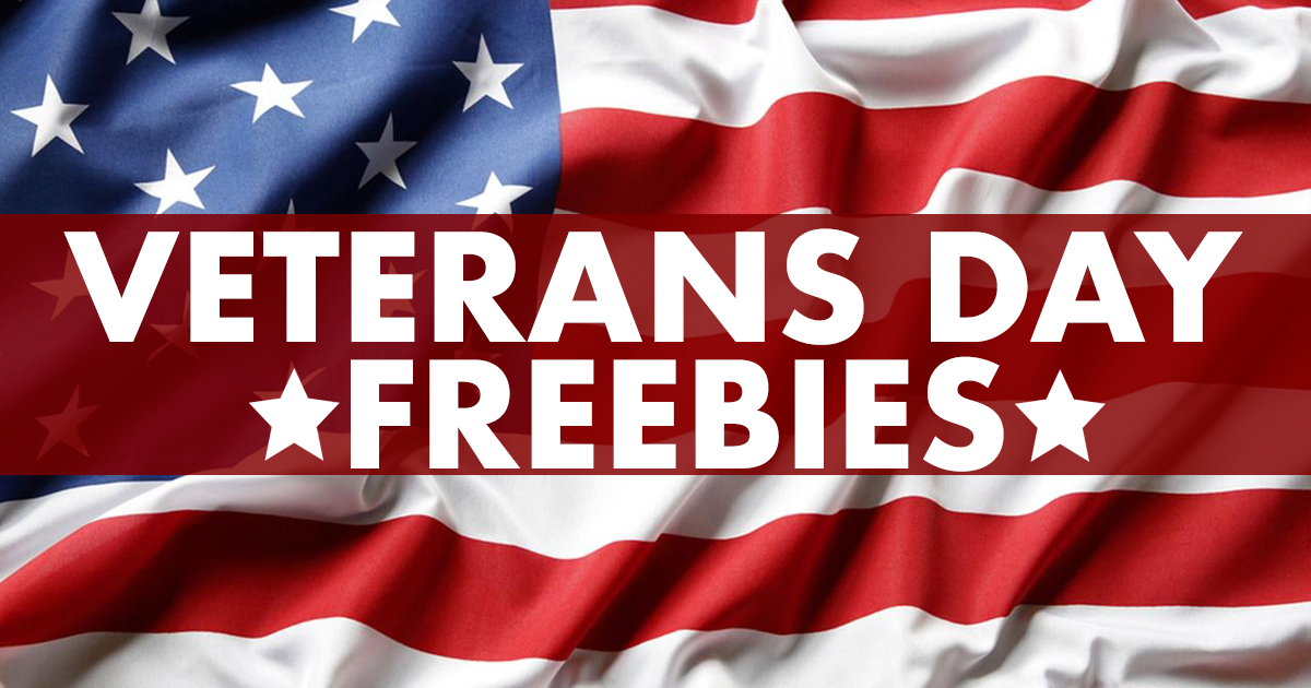Veterans Day Freebies and Deals!
