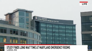 Study finds Long wait times at Maryland hospital ERs