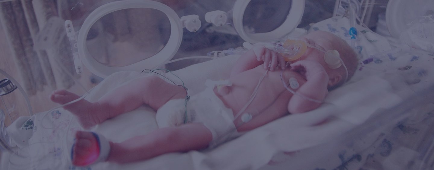 newborn baby in emergency unit