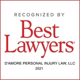 Best Lawyers, D'Amore Personal Injury Law Award