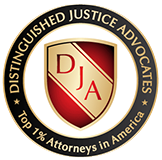 Distinguished Justice Advocates distinguished lawyer award for Paul D'Amore